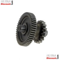 Pignon Interm�diaire de D�marreur avec Axe pour Scooters Jonway 125cc (YY125T) photos 2