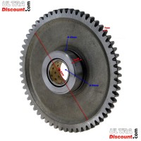 Pignon de Boite de Vitesse pour Quads Shineray 250ST-9C (59 Dents) photos 2