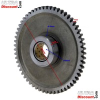 Pignon de Boite de Vitesse pour Quads Shineray 250ST-9C (59 Dents) images 3