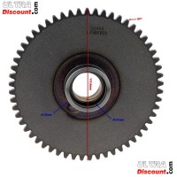 Pignon de Boite de Vitesse pour Quads Bashan BS250S-11 (57 dents) photos 1