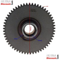 Pignon de Boite de Vitesse pour Quads Shineray 250cc ST-9E (57 dents) images 3