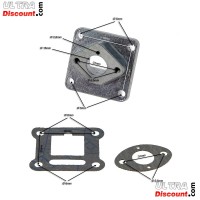 Pipe d'Admission en Aluminium pour Carburateur Haute Pression 16mm de Pocket Bike photos 1
