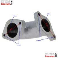 Pipe d'Admission pour Quads Shineray 250ST-9C photos 1