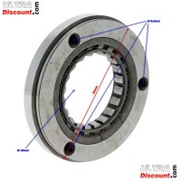 Roue Libre de Dmarreur pour Quads Bashan BS250S-11 images 2