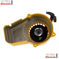 Lanceur Jaune en aluminium avec pignon alu pour Pocket Supermotard photos 1