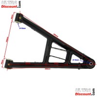 Triangle de Suspension Infrieur Droit pour Quads Shineray 200ST-9 photos 1