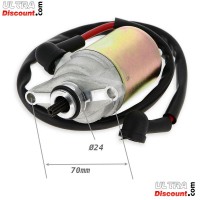 Demarreur scooter chinois moteur 50 cc 4 temps photos 1