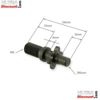 Pignon renforc de 6 dents pas TF8 ( type F ) photos 1