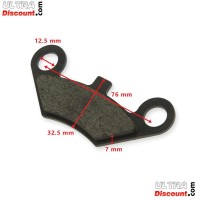 Plaquette de frein dirt bike type 9 photos 1