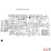 Faisceau lectrique pour Quad Shineray 250cc STXE photos 1