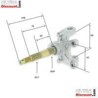 Fuse de direction gauche pour Quad Shineray 200cc (XY200ST-6A) photos 1