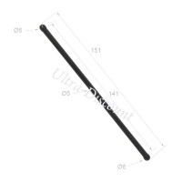 Tige de culbuteur Quad Shineray 250cc ST-9E (longueur : 151 mm) photos 1