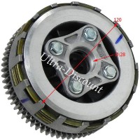 Embrayage dirt bike 125 et 150cc - CG125 CG150 photos 1