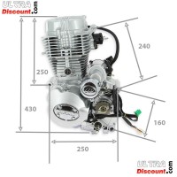 Moteur Dirt Bike Lifan 250cc 167FMM photos 5