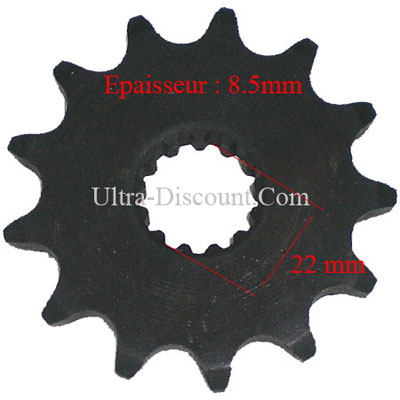 Pignon pour moteur de quad shineray 300cc STE - ST-4E photos 1