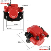 Etrier de frein avant Gauche pour quad Bashan 200cc (BS200S-7) photos 1