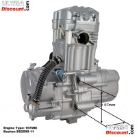 Moteur Complet 167MM pour Quads Bashan BS250S-11 photos 2