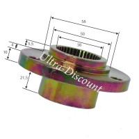 Support de disque de frein pour Quad Shineray 300ST-4E images 2