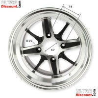 Jante Aluminium Arrire Quad Bashan 300cc BS300S-18 photos 1