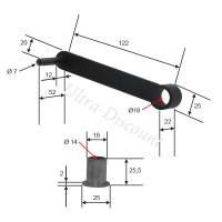 Tendeur de chaine Complet pour quad pour 250cc ST-9E photos 1