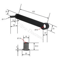 Tendeur de chaine Complet pour quad pour 250cc ST-9E images 2