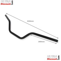 Guidon pour quad Bashan 250cc BS250AS-43 photos 1