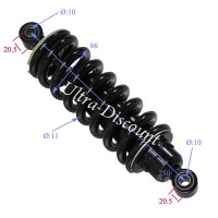 Amortisseur Arrire Noir pour Quad Shineray 150cc (XY150STE) photos 1
