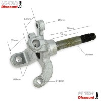 Fuse de direction gauche pour quad Shineray 200STIIE-STIIE-B photos 2