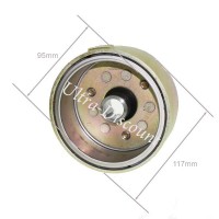 Volant magntique pour quad Bashan 300cc (BS300S-18) photos 1