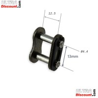 Chaine dirt bike renforce 62 maillons (type : 428H) photos 1
