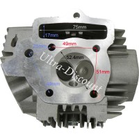 Culasse de dirt bike 110cc (1P52FMH 52.4mm) photos 2
