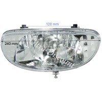 Phare avant pour scooter Baotian BT49QT-9 photos 1