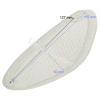 Cabochon transparent de clignotant avant gauche Baotian BT49QT-9 photos 1