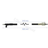 Cable de compteur de vitesse Scooter Baotian BT49QT-9 (type 2) photos 1