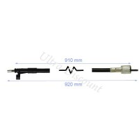 Cable de compteur de vitesse Scooter Baotian BT49QT-9 (type 2) images 2