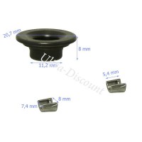 Siege + demie lune pour moteur Quad Shineray 200cc (XY200ST9) photos 1