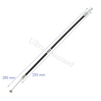 Cable pour verrou de selle pour Scooter Baotian BT49QT-12 images 2