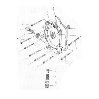 Joint Torique de Bouchon de Crpine pour Scooter 50cc 4 temps images 2