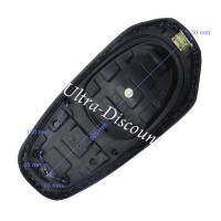 Selle Noire pour scooter Baotian BT49QT-7 photos 2