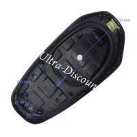 Selle Noire pour scooter Baotian BT49QT-7 images 3