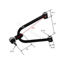 Bras de suspension suprieur quad 250 shineray STXE 255mm photos 2