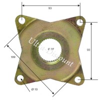 Support de couronne pour Quad Shineray 300STE images 2