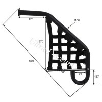 Marche pieds Droit pour Quad Shineray 250cc ST-9E images 2