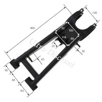 Bras oscillant pour quad Shineray 300cc ST-4E images 3