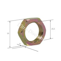 Ecrou pour train arrire de quad Shineray 200cc STIIE (type 2) photos 1