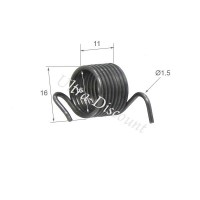 Ressort pour verrou de slecteur de vitesse Quad Shineray 250ST-9E images 2