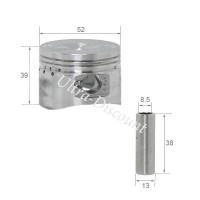 Kit Cylindre pour dirt bike 125cc ( LONCIN : 1P52FMI ) images 4