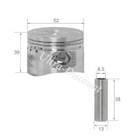 Kit Cylindre pour dirt bike 125cc ( LONCIN : 1P52FMI ) photos 3