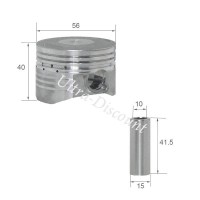 Kit Cylindre pour dirt bike 150cc ( LIFAN : 1P56FMJ ) photos 2