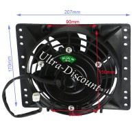 Ventilateur quad Bashan 300cc BS300S-18 photos 1